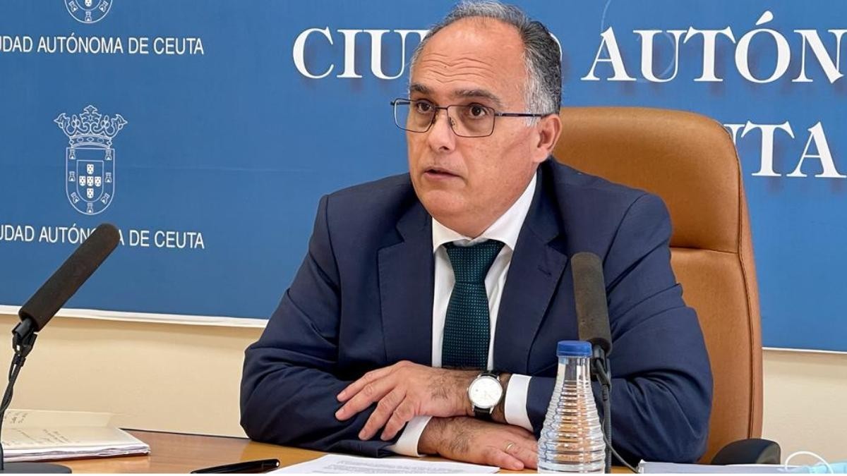 Alberto Gaitán es el consejero de Sanidad, Consumo y Gobernación de la Ciudad Autónoma de Ceuta.
