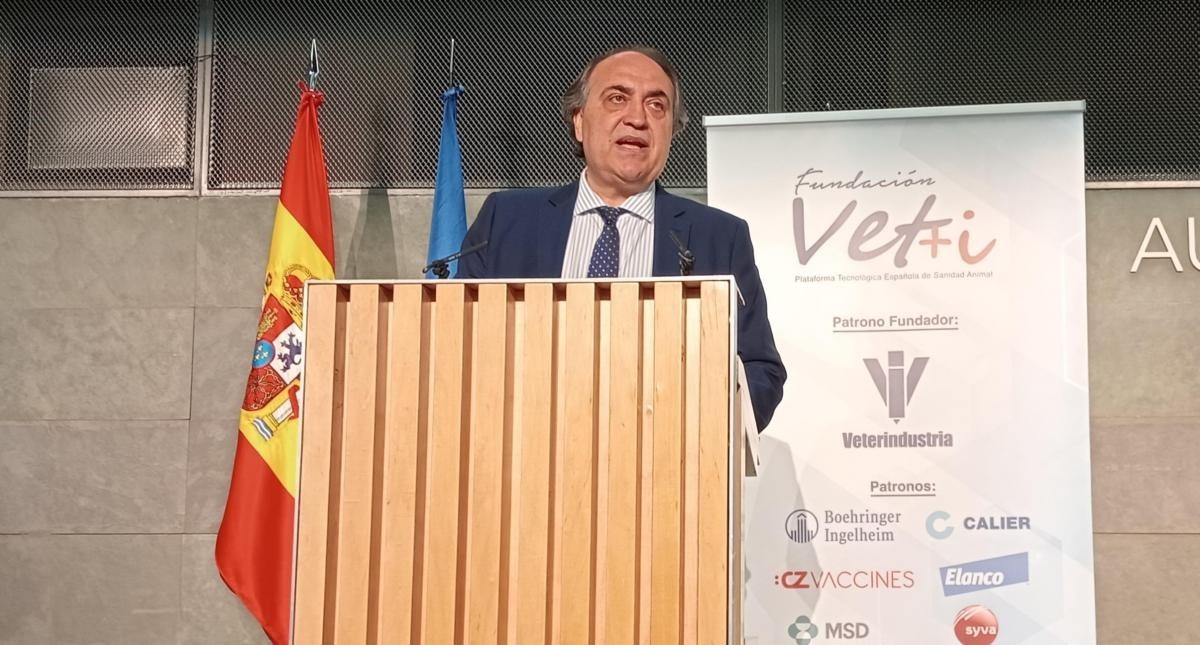 Luis Alberto Calvo, durante su intervención en la conferencia.