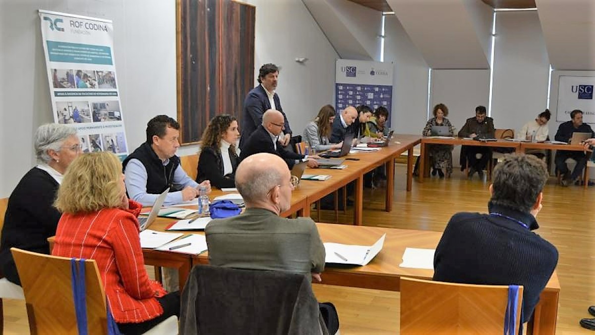 Reunión de la Asociación de Hospitales Veterinarios Universitarios de España en el Pazo de Montenegro. Fuente: USC.