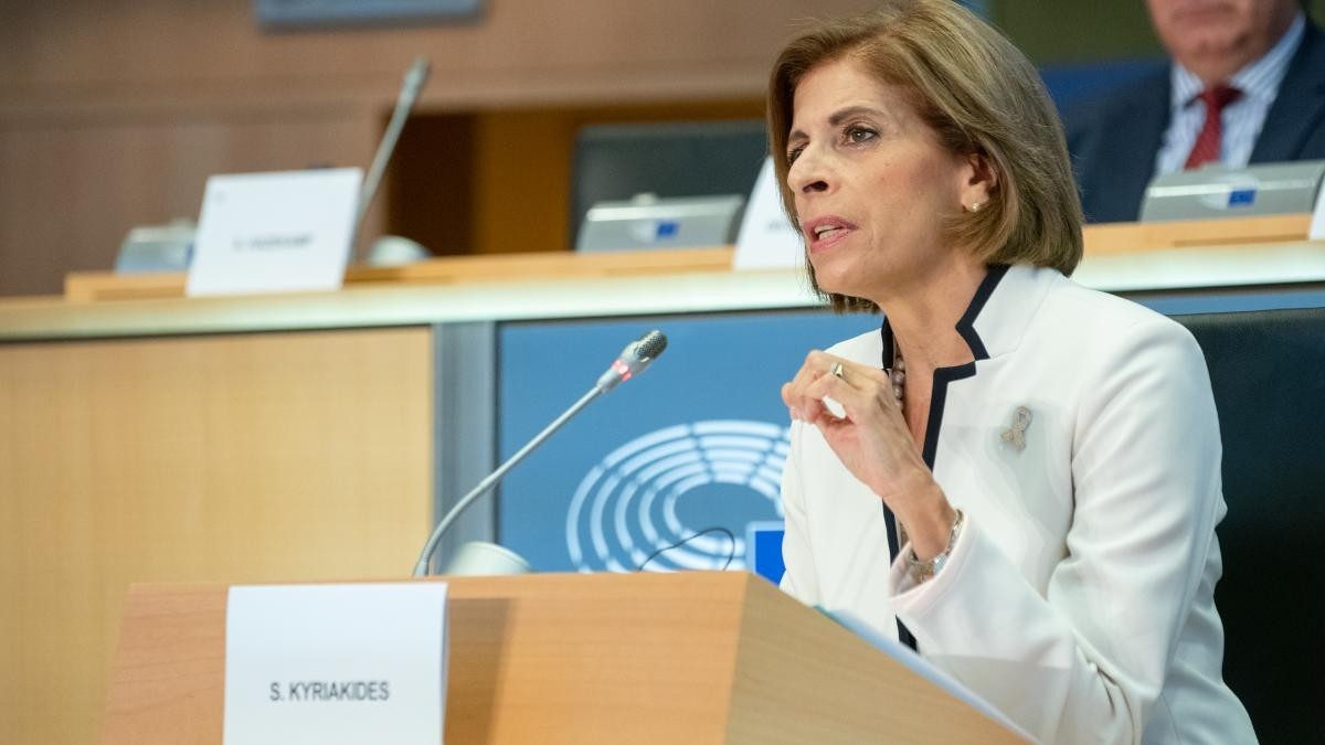 Stella Kyriakides, comisaria de Salud y Seguridad Alimentaria de la UE.
