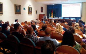 Un momento de la charla informativa organizada por Bioser Sessions y el Colegio Oficial de Veterinarios de Sevilla.
