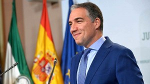 El consejero de la Presidencia, Administración Pública e Interior de la Junta de Andalucía, Elías Bendodo.