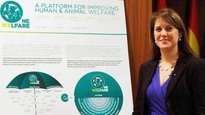 Rebeca Garcia Pinillos, presidenta de la Asociación de Veterinarios del Gobierno en Reino Unido y fundadora del proyecto One Welfare.